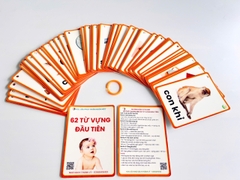 Flashcard 62 từ vựng đầu tiên (cán bóng)