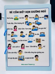 Câu chuyện xã hội - Dạy bé hành vi tốt khổ A4 cán bóng dày