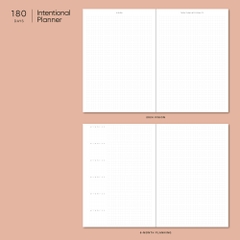 Intentional Planner | Sổ Lên Kế Hoạch Hằng Ngày Daily Planner Trong 6 Tháng