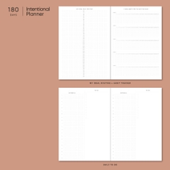 Intentional Planner | Sổ Lên Kế Hoạch Hằng Ngày Daily Planner Trong 6 Tháng