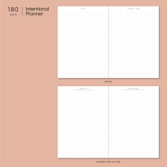 Intentional Planner | Sổ Lên Kế Hoạch Hằng Ngày Daily Planner Trong 6 Tháng