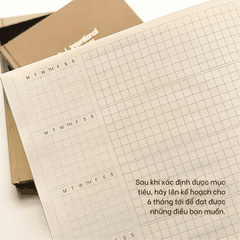 Intentional Planner | Sổ Lên Kế Hoạch Hằng Ngày Daily Planner Trong 6 Tháng