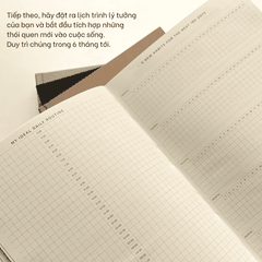 Intentional Planner | Sổ Lên Kế Hoạch Hằng Ngày Daily Planner Trong 6 Tháng
