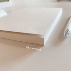 Sổ Tay Note For Basic A5 Ruột Grid Notebook Bìa Trắng