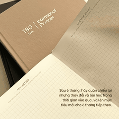 Intentional Planner | Sổ Lên Kế Hoạch Hằng Ngày Daily Planner Trong 6 Tháng