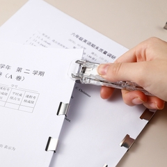 Kẹp Bấm Giấy Thông Minh Ghim có thể Tái Sử Dụng - Kẹp Bấm Trong Suốt