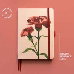 Sổ Tay Bìa Vải Linen Birth Flower Journal Collection