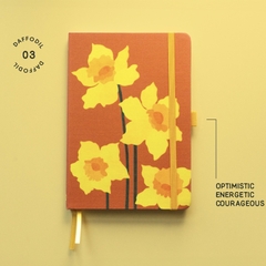 Sổ Tay Bìa Vải Linen Birth Flower Journal Collection