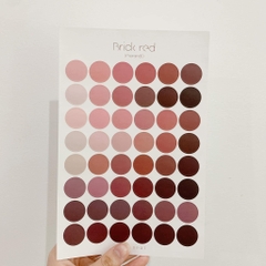 Sticker Tròn Họa Tiết