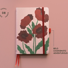 Sổ Tay Bìa Vải Linen Birth Flower Journal Collection
