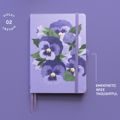 Sổ Tay Bìa Vải Linen Birth Flower Journal Collection