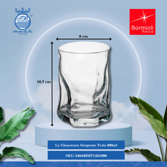 Ly Sorgente (Nhiều Màu) Bormioli Rocco Thủy Tinh