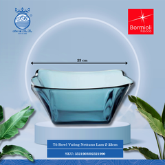 Tô Vuông Nettuno Blue Bormioli Rocco Thủy Tinh