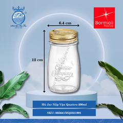 Chai Quattro Bormioli Rocco Thủy Tinh