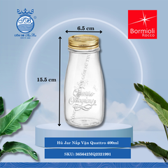 Chai Quattro Bormioli Rocco Thủy Tinh