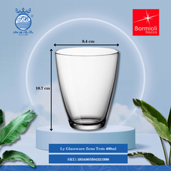 Ly Zeno (Nhiều Màu) Bormioli Rocco Thủy Tinh