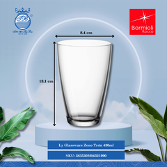 Ly Zeno (Nhiều Màu) Bormioli Rocco Thủy Tinh
