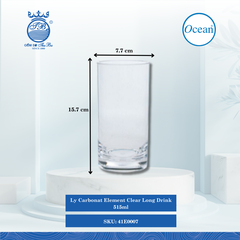 Ly Carbonat Element Clear Ocean Thủy Tinh