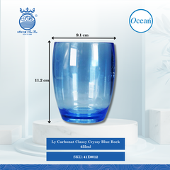 Ly Carbonat Classy Blue Ocean Thủy Tinh