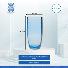 Ly Carbonat Classy Blue Ocean Thủy Tinh