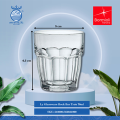 Ly Rock Bar (Nhiều Màu) Bormioli Rocco Thủy Tinh