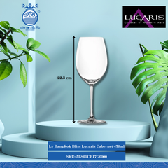 Ly Cabernet BangKok Bliss 470ml Cao: 22.3cm 24 Cái/Thùng 6 Cái/Hộp Ocean Thủy Tinh 5LS01CB17G0000