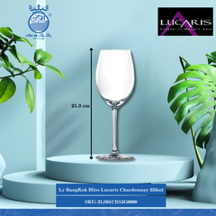 Ly Chardonnay BangKok Bliss 355ml Cao: 21.3cm 24 Cái/Thùng 6 Cái/Hộp Ocean Thủy Tinh 5LS01CD13G0000
