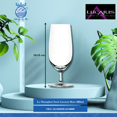 Ly Beer Shanghai Soul 395ml Cao: 18.15cm 24 Cái/Thùng 6 Cái/Hộp Ocean Thủy Tinh 5LS03BR14G0000