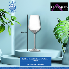 Ly Cabernet Hong Kong Hip 545ml Cao: 26.3cm 24 Cái/Thùng 6 Cái/Hộp Ocean Thủy Tinh 5LS04CB19G0000