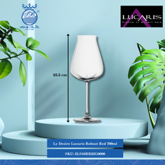 Ly Robust Red Desire 700ml Cao: 25.5cm 24 Cái/Thùng 6 Cái/Hộp Ocean Thủy Tinh 5LS10RR25G0000