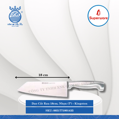 Dao Cắt Rau 18Cm (7") Kingston (Nhiều Loại) Superware Inox