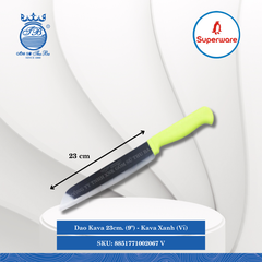 Dao Kava Xanh (Vỉ) (Nhiều Size) Superware Inox