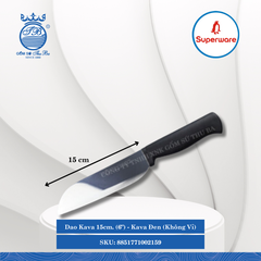 Dao Kava Đen (Không Vỉ) (Nhiều Size) Superware Inox