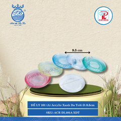 Đế Ly 101 (A) Acrylic (Nhiều Màu) Fataco Nhựa