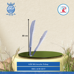 Gắp Đá Acrylic (Nhiều Màu) Fataco Nhựa Ice Tongs