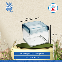Hủ HU 19 Acrylic (Nhiều Màu) Fataco Nhựa