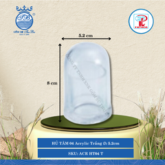 HŨ TĂM HT 04 Acrylic (Nhiều Màu) Fataco Nhựa