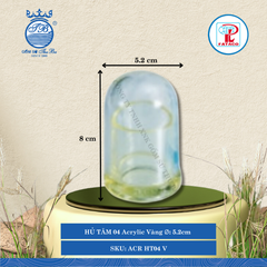 HŨ TĂM HT 04 Acrylic (Nhiều Màu) Fataco Nhựa