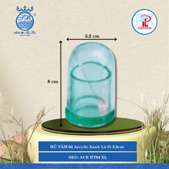 HŨ TĂM HT 04 Acrylic (Nhiều Màu) Fataco Nhựa