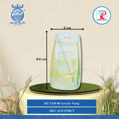 HŨ TĂM HT 05 Acrylic (Nhiều Màu) Fataco Nhựa
