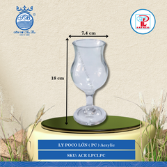 Ly Poco Acrylic (Nhiều Size) Fataco Nhựa