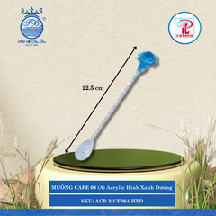 Muỗng Cà Phê 08 (A) Acrylic (Nhiều Màu) Fataco Nhựa