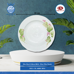 Dĩa Sâu L3 3014 Hoa Nho Xanh (Nhiều Size) CK Sứ