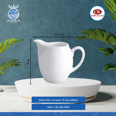 Bình Sữa G32, G33, G35 Trắng (Nhiều Size) CK Sứ