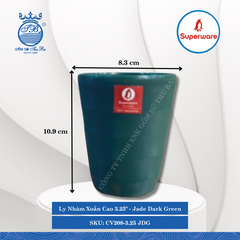Ly Nhám Xoắn J&K Nhám Jade Dark Green (Nhiều Loại) Superware Nhựa