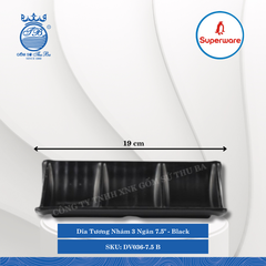 Dĩa Tương Nhám J&K Nhám Black (Nhiều Loại) Superware Nhựa