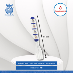 Nĩa Dài Artist Bear (Nhiều Loại) Superware Nhựa