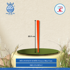 Đũa (5 Đôi) Fataco (Nhiều Màu) Nhựa