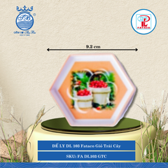 Đế Ly 103 Fataco (Nhiều Hình) Nhựa