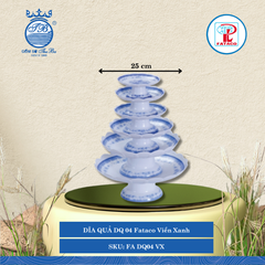 Dĩa Qủa DQ 00, 01, 02, 03, 04, 05 Fataco (Nhiều Size, Nhiều Hình) Nhựa